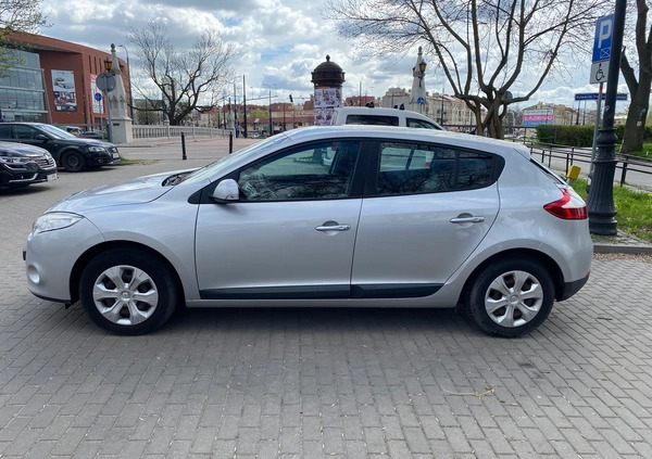 Renault Megane cena 19900 przebieg: 166000, rok produkcji 2010 z Czechowice-Dziedzice małe 56